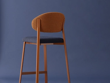 Sgabello Beba Curvy di Pointhouse