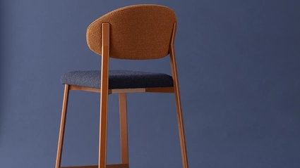 Sgabello Beba Curvy di Pointhouse