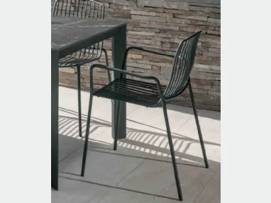 Sedia in metallo Jasmine di Altacom