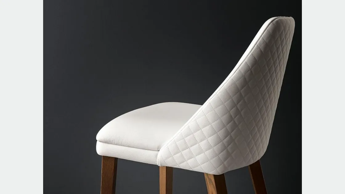 Sedia Polly Wood di Compar Italia