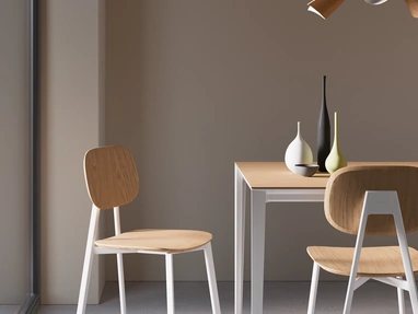 Sedia Tata1 Impiallacciata di Pointhouse