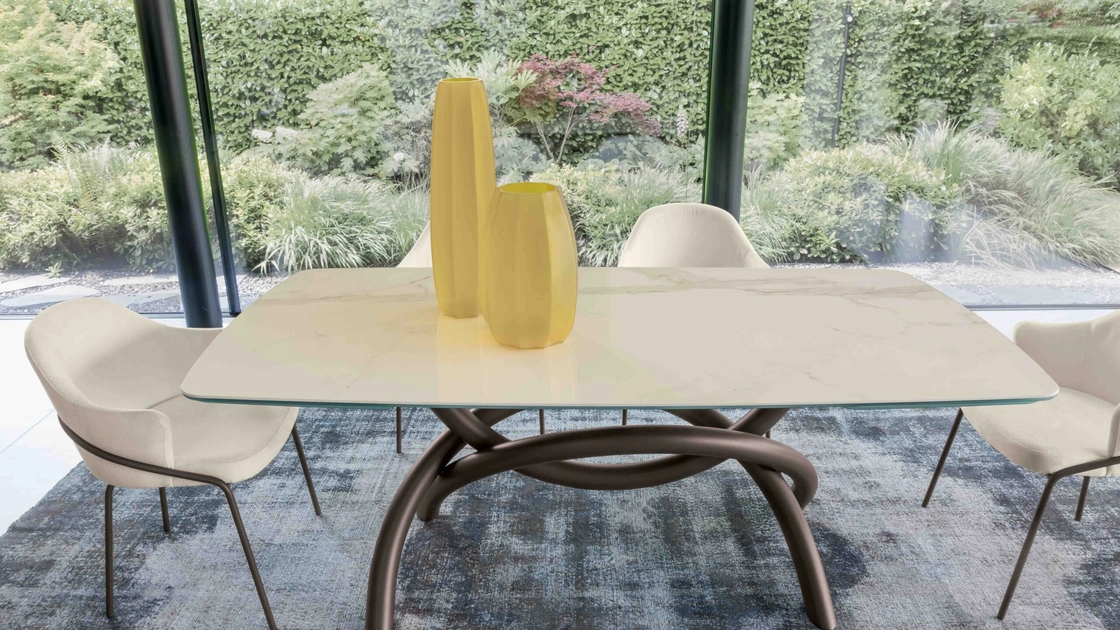 Tavolo allungabile Arco in ceramica di Compar Italia