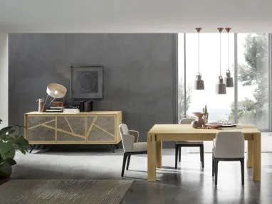 Tavolo in rovere Stoccolma di Alta Corte
