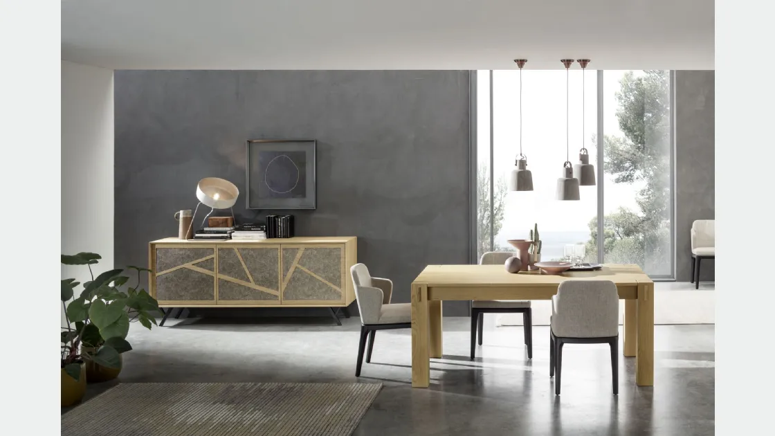 Tavolo in rovere Stoccolma di Alta Corte