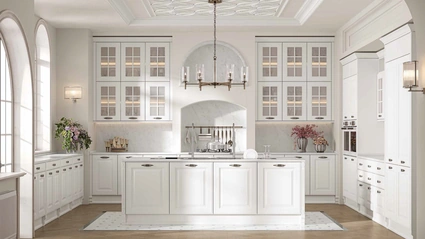 Cucina Classica con isola Afrodite Liberty di Arrex