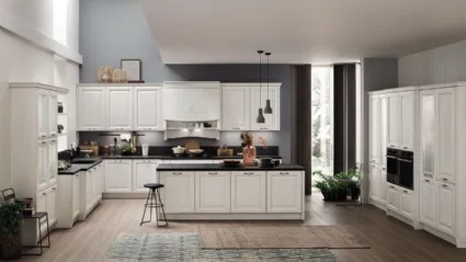 Cucina Classica Lola Frassino Decapè Ghiaccio di Arrex
