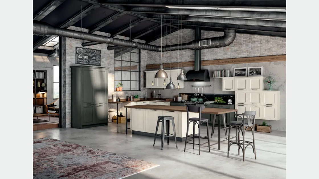 Cucina Classica Village 01 di Gentili Cucine