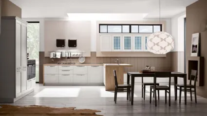 Cucina Moderna Alice Laccato Bianco di Arrex