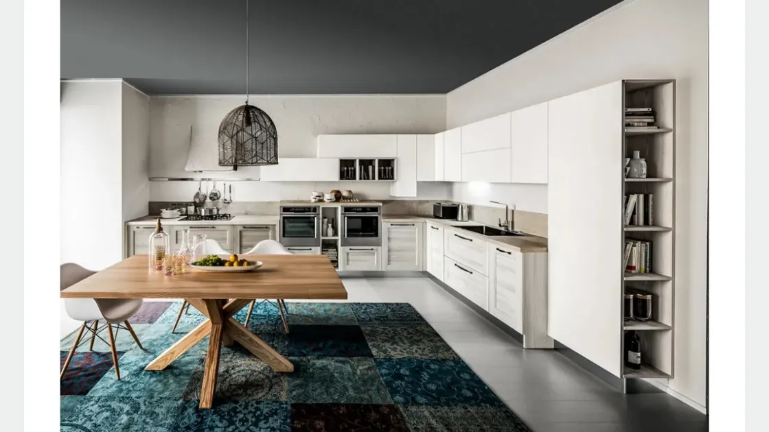 Cucina Moderna angolare Fiorella 04 di Arrex