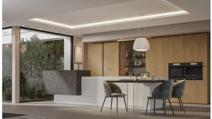 Cucina Moderna con isola Loft 2|2 02 di  Arrex