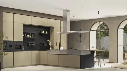 Cucina Moderna con penisola Loft 2|2 08 di Arrex