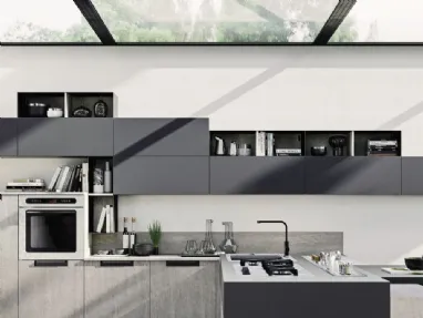 Cucina Moderna Loft Wall di Arrex