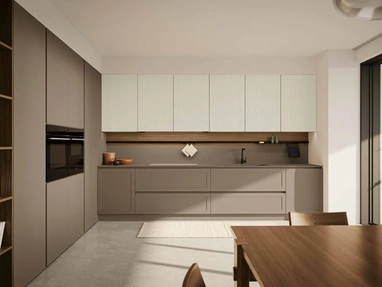 Cucina Moderna angolare laccata MK03 di Gentili Cucine