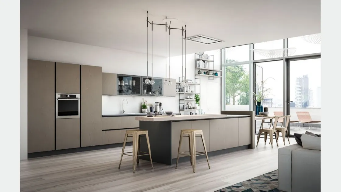 Cucina Moderna Opale composizione 2 di Arrex
