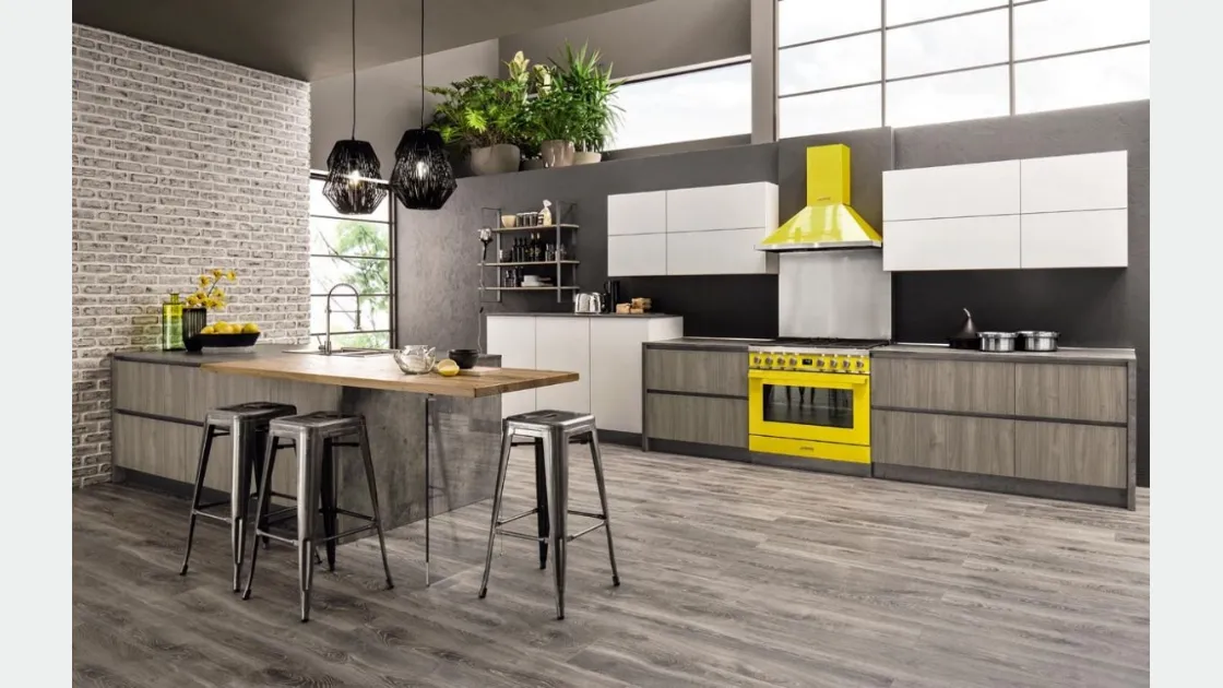 Cucina Moderna Primavera Origano e Latte di Arrex